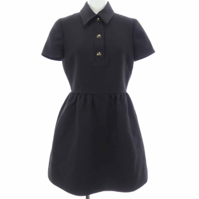 クリスチャンディオール CHRISTIAN DIOR CDボタン 111R07A1166 ワンピース