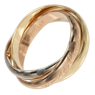 カルティエ トリニティ 3.5mmバンド 12 レディースリング・指輪