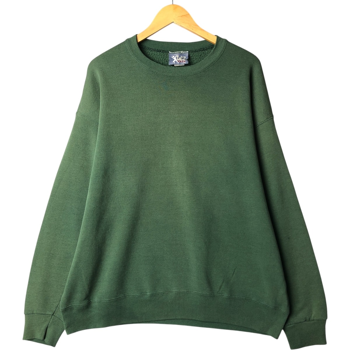 古着 90~00年代 リー Lee 無地 ブランクスウェットシャツ トレーナー USA製 メンズXL相当/eaa529996