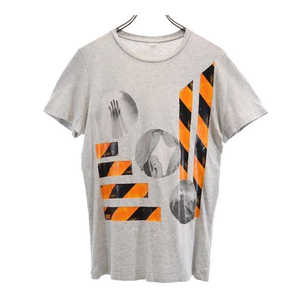 DIESEL ディーゼル 半袖 Tシャツ XS グレー系