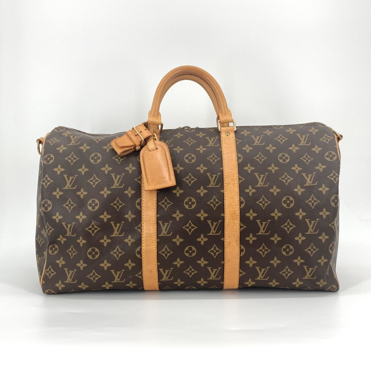 LOUIS VUITTON(ルイ・ヴィトン) キーポル50 モノグラムキャンバス バンドリエール 2way  M41416 ボストンバッグ ブラウン
