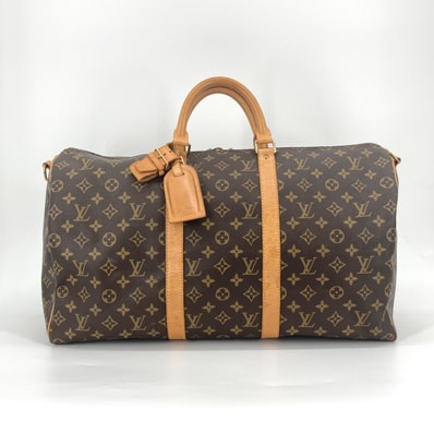 LOUIS VUITTON(ルイ・ヴィトン) キーポル50 モノグラムキャンバス バンドリエール 2way M41416 ボストンバッグ ブラウン