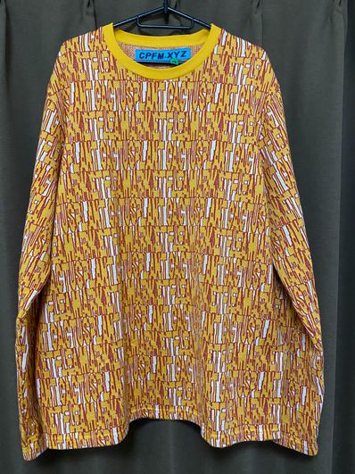 HUMAN MADE CPFM Long sleeve shirt "Orange"