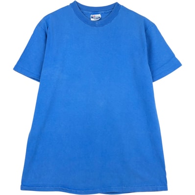 古着 80年代 ヘインズ Hanes BEEFY-T 青タグ 無地Tシャツ USA製 メンズL相当 ヴィンテージ/eaa647774