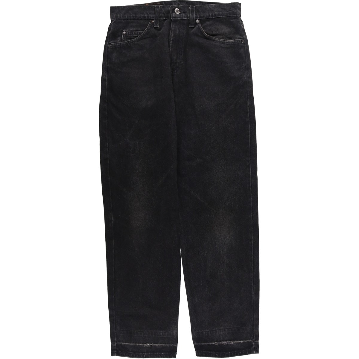 古着 90年代 リーバイス Levi's 40550-4159 RELAXED FIT オレンジタグ ブラックデニム テーパードデニムパンツ USA製 メンズw31相当 ヴィンテージ/evb030892