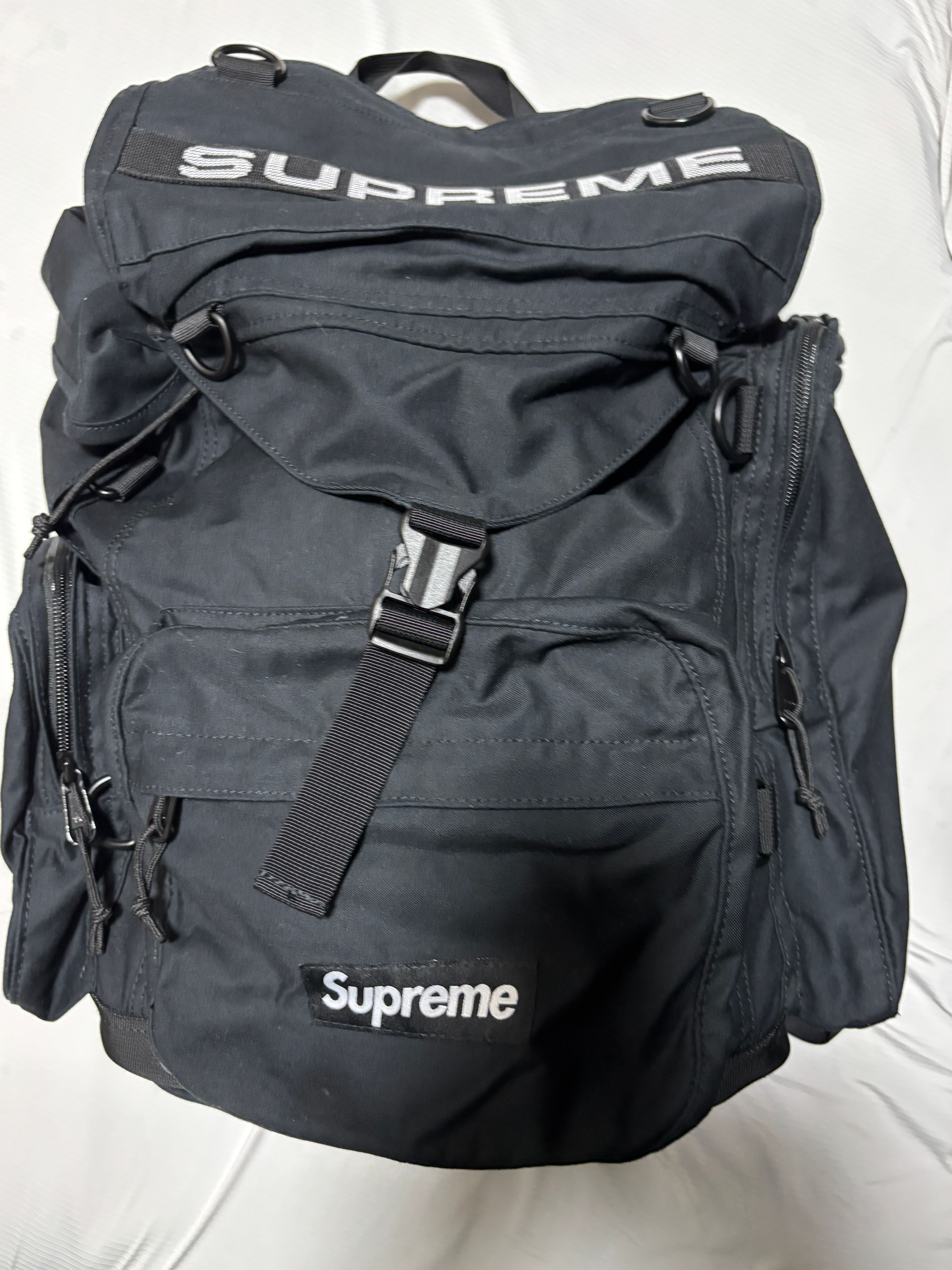 Supreme Field Backpack "Black" (23SS)