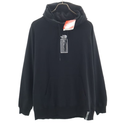 THE NORTH FACE ノースフェイス 長袖 RAGE スウェットパーカー M ブラック NT11965 アウトドア