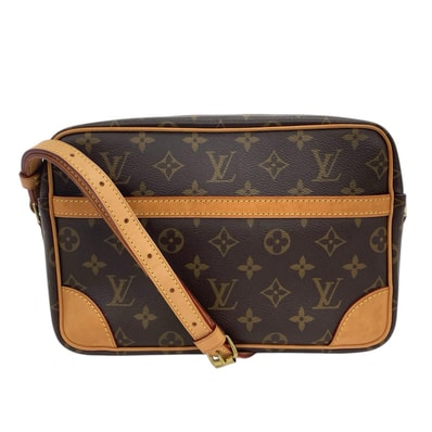 ルイヴィトン トロカデロ27 モノグラム ショルダーバッグ モノグラムキャンバス M51274 ブラウン レディース LOUIS VUITTON 中古