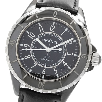 ☆良品 シャネル J12 黒セラミック H0683 メンズ 【中古】