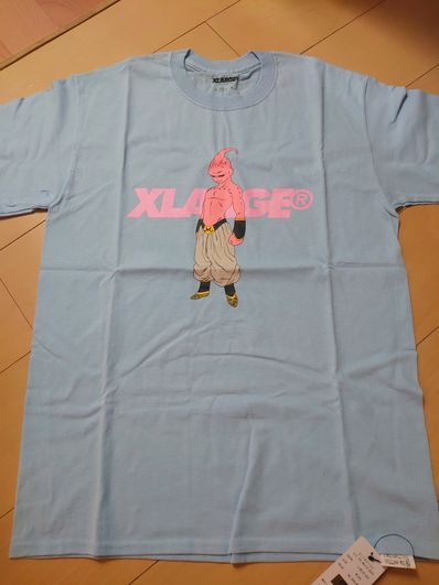 XLARGE×ドラゴンボール 魔人ブウ 水色
