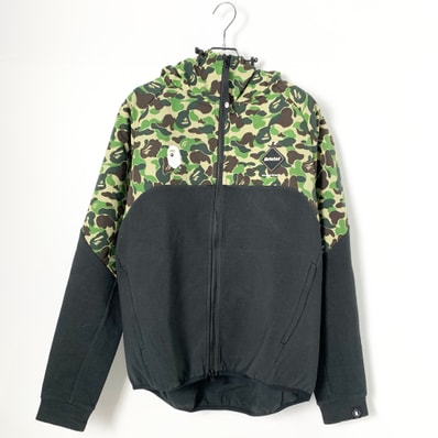 F.C.R.B. A BATHING APE VENTILATION Hoodie camouflage
