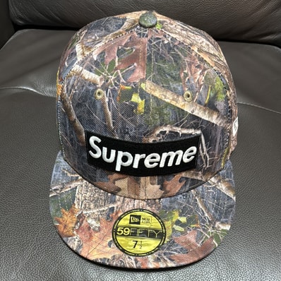 Supreme Championship Box Logo New Era "TrueTimber Kanati Camo"