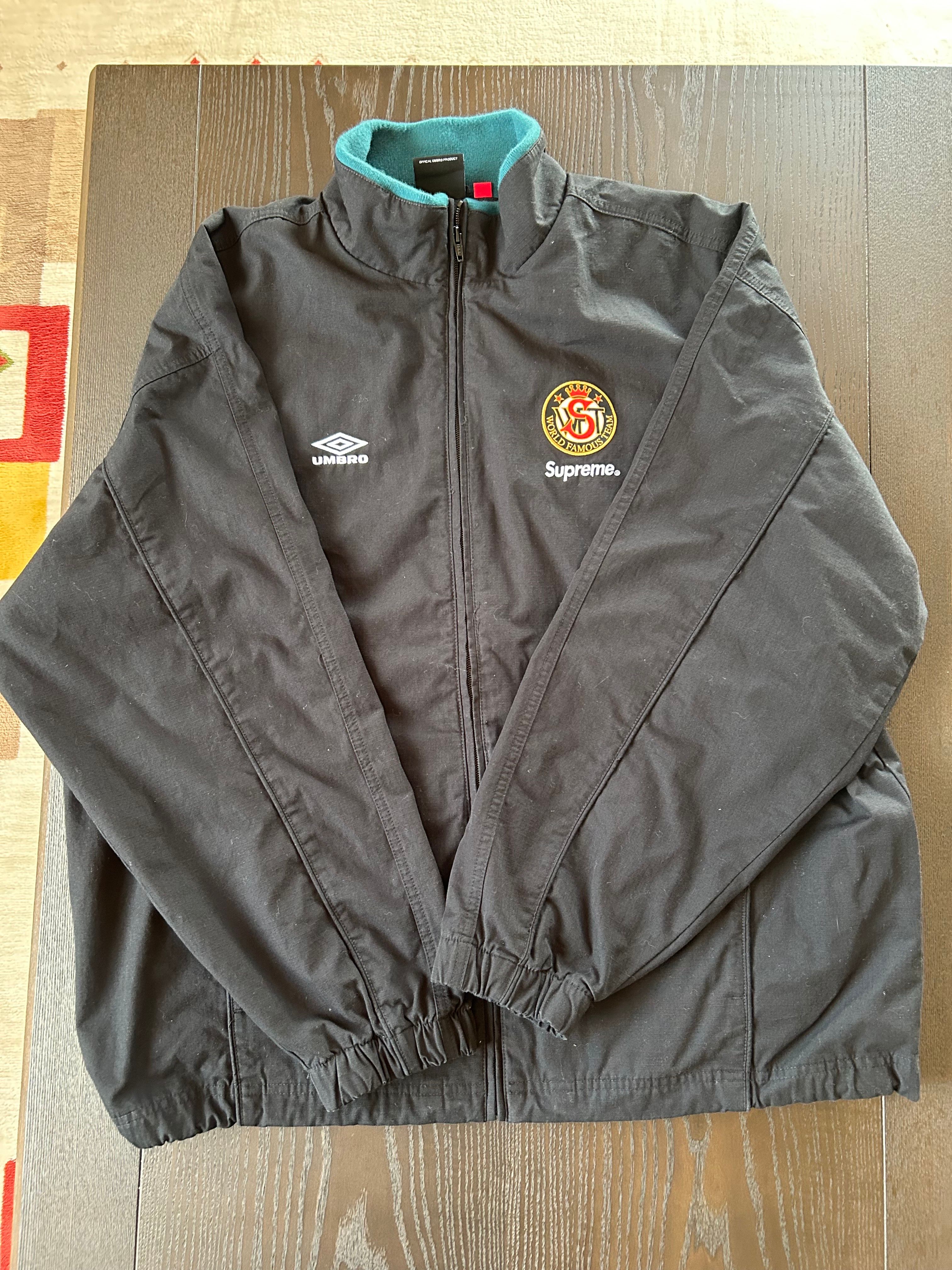 Supreme /Umbro Cotton Ripstop Track Jacket "Black"