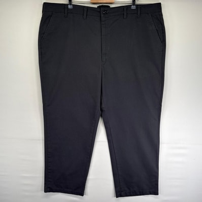 古着 レッドキャップ RED KAP パンツ 大きいサイズ ワンポイントロゴ 作業着 ジッパーフライ ワークパンツ w48 グレー系 メンズ