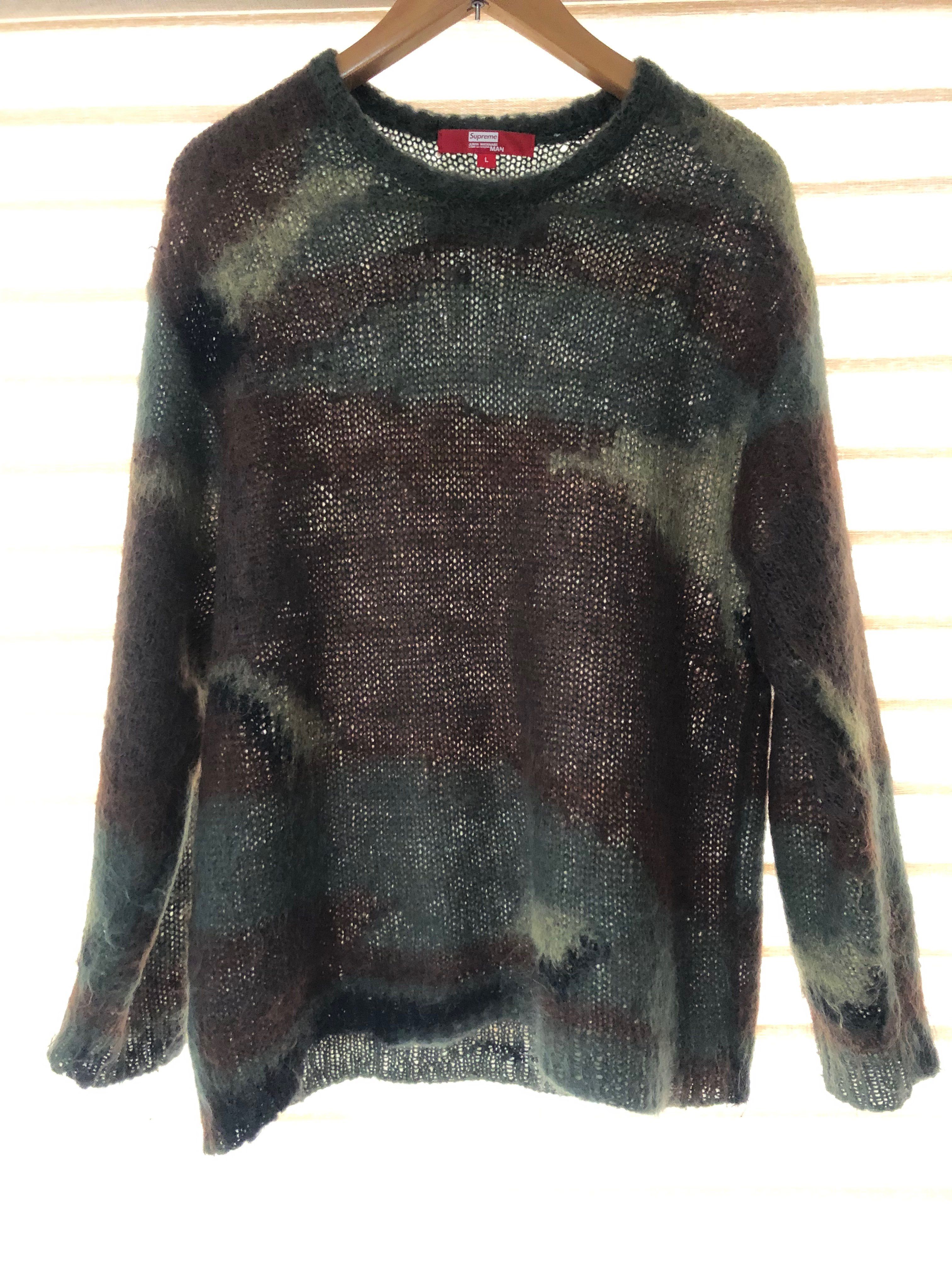 Supreme / JUNYA WATANABE COMME des GARCONS MAN Brushed Camo Sweater "Olive"