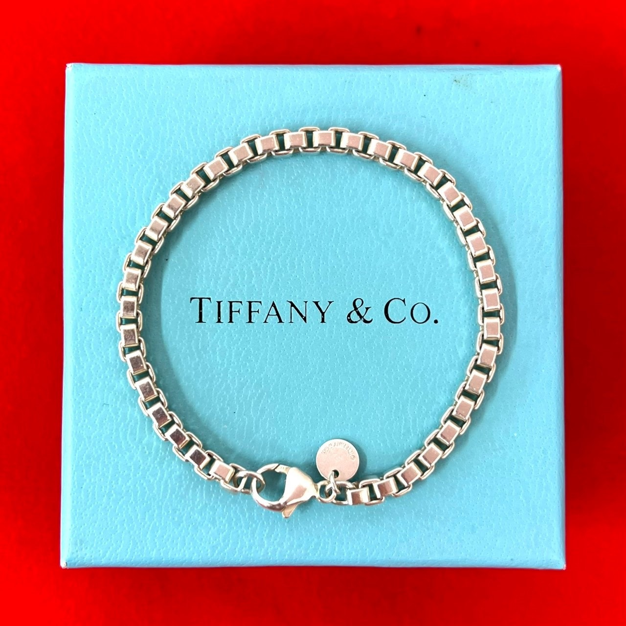 TIFFANY&Co. ティファニー ベネチアン シルバー925 ブレスレット シルバー
 280-1