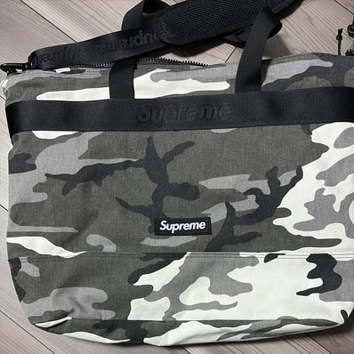 Supreme 25SS Tote Bag "Snow Camo"