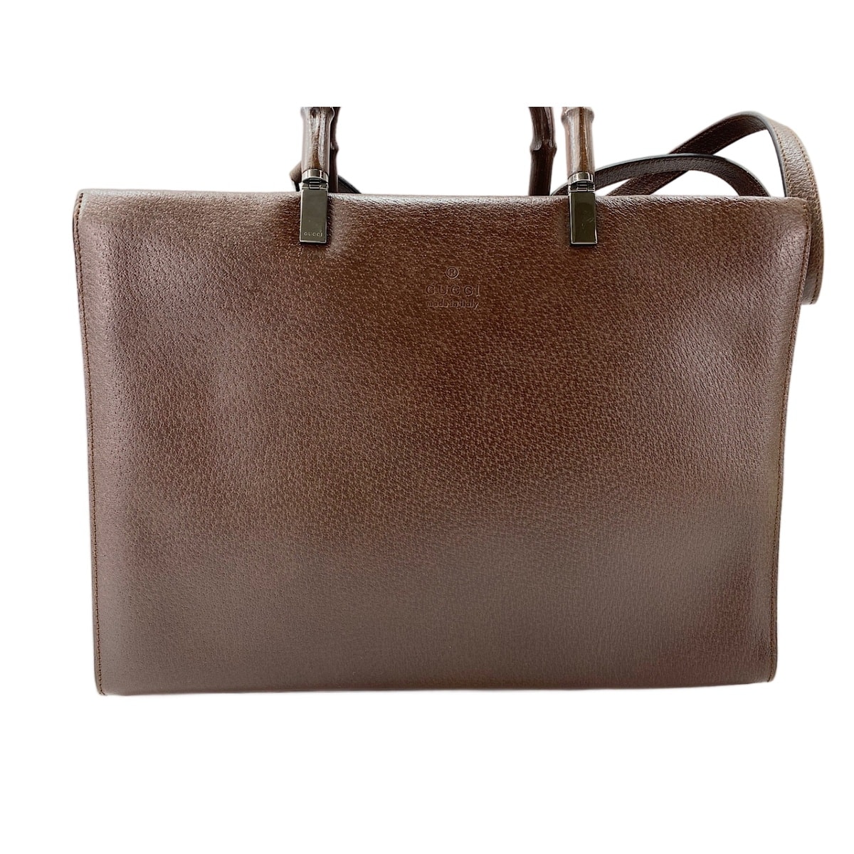グッチ GUCCI レザー 2WAYバンブー ハンドバッグ【中古】