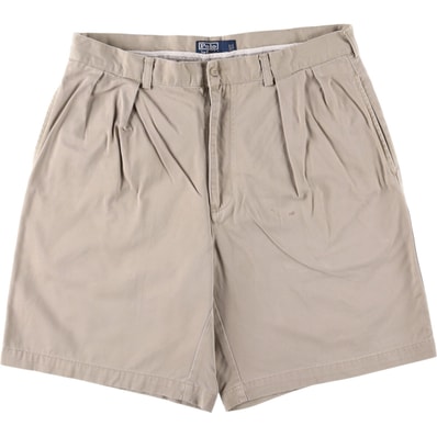 古着 ラルフローレン Ralph Lauren POLO by Ralph Lauren TYLER SHORT ツータック チノショーツ ショートパンツ メンズw36相当/eaa565685