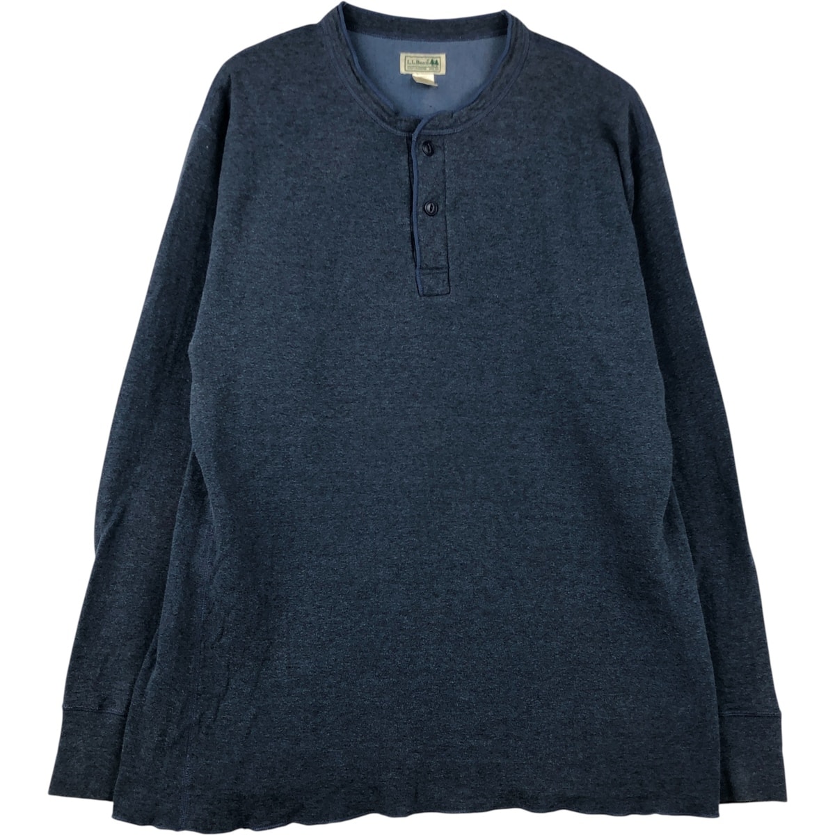 古着 90~00年代 エルエルビーン L.L.Bean ヘンリーネック ロングTシャツ ロンT カナダ製 メンズXL相当/eaa610077