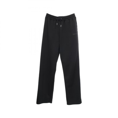 セリーヌ CELINE ロゴプリント サイドライン トラック パンツ 衣料品 ボトムス ポリエステル / スパンコール レディース ブラック系 2Z253121O 【中古】