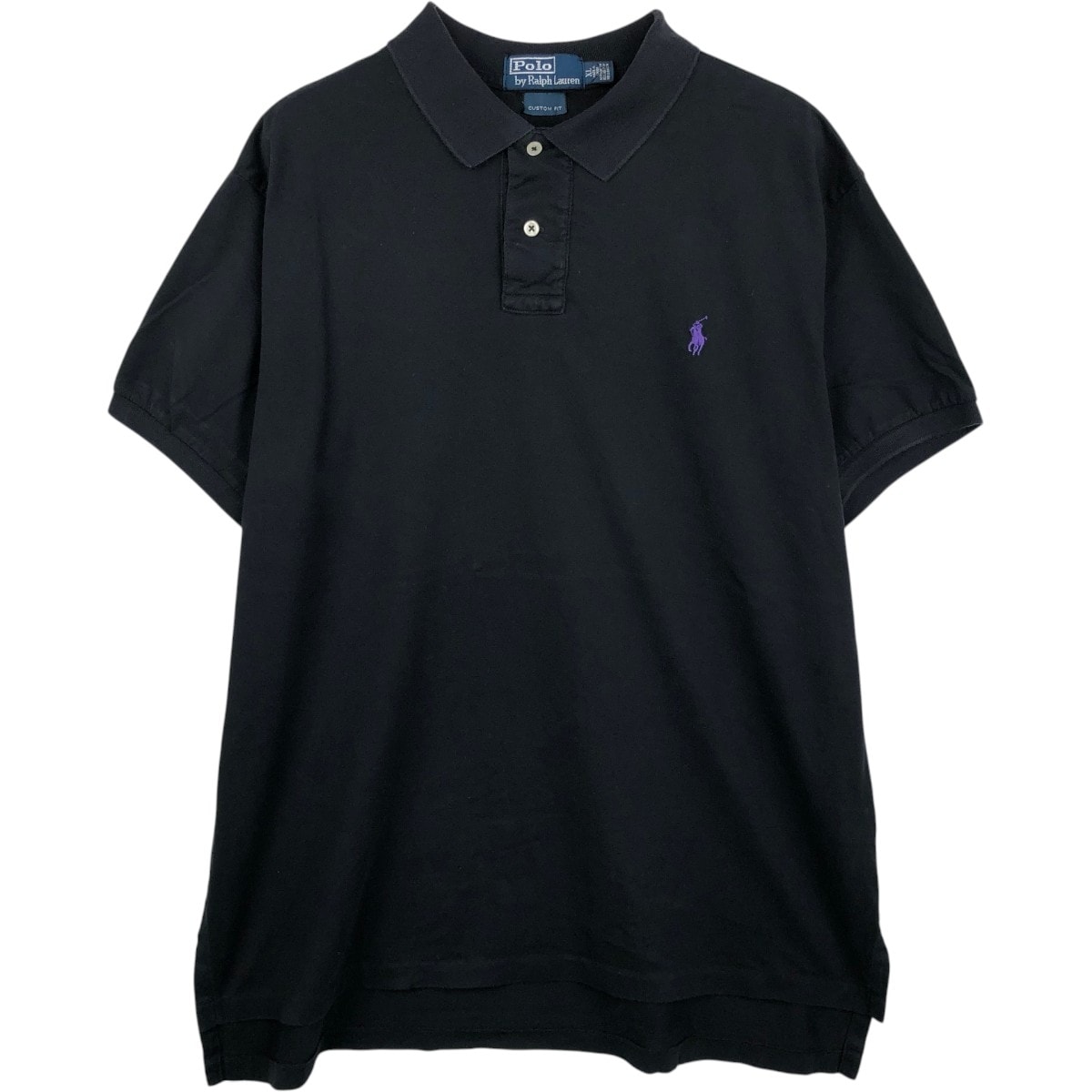 古着 ラルフローレン Ralph Lauren POLO by Ralph Lauren CUSTOM FIT 半袖 ポロシャツ メンズXL相当/eaa623945