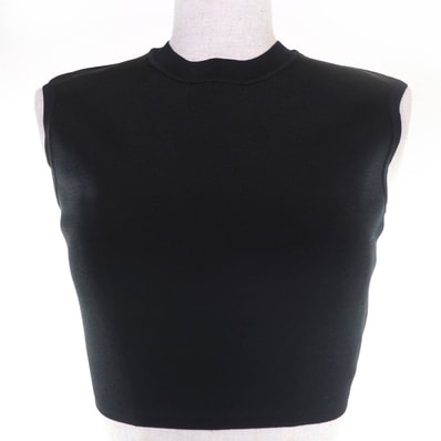 極美品 エルメス トップス ブラック レディース 34 2E2640DQ