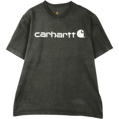 古着 カーハート Carhartt 半袖 ロゴTシャツ メンズL相当/eaa625788