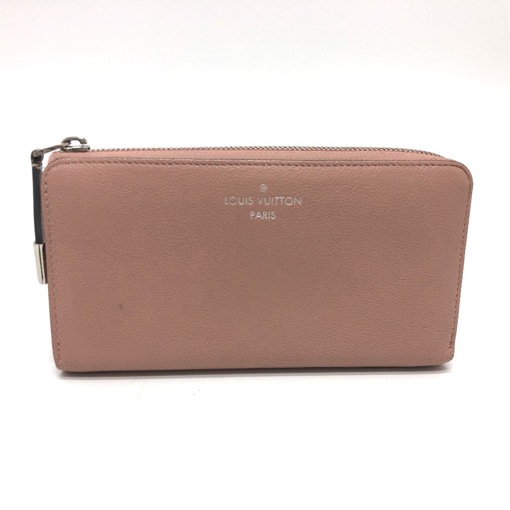 ルイヴィトン LOUIS VUITTON ポルトフォイユ・コメット M63103 L字型ファスナー 財布 ウォレット 長財布 レザー マグノリア