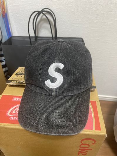Supreme Kevlar Denim S Logo 6-Panel "Black"