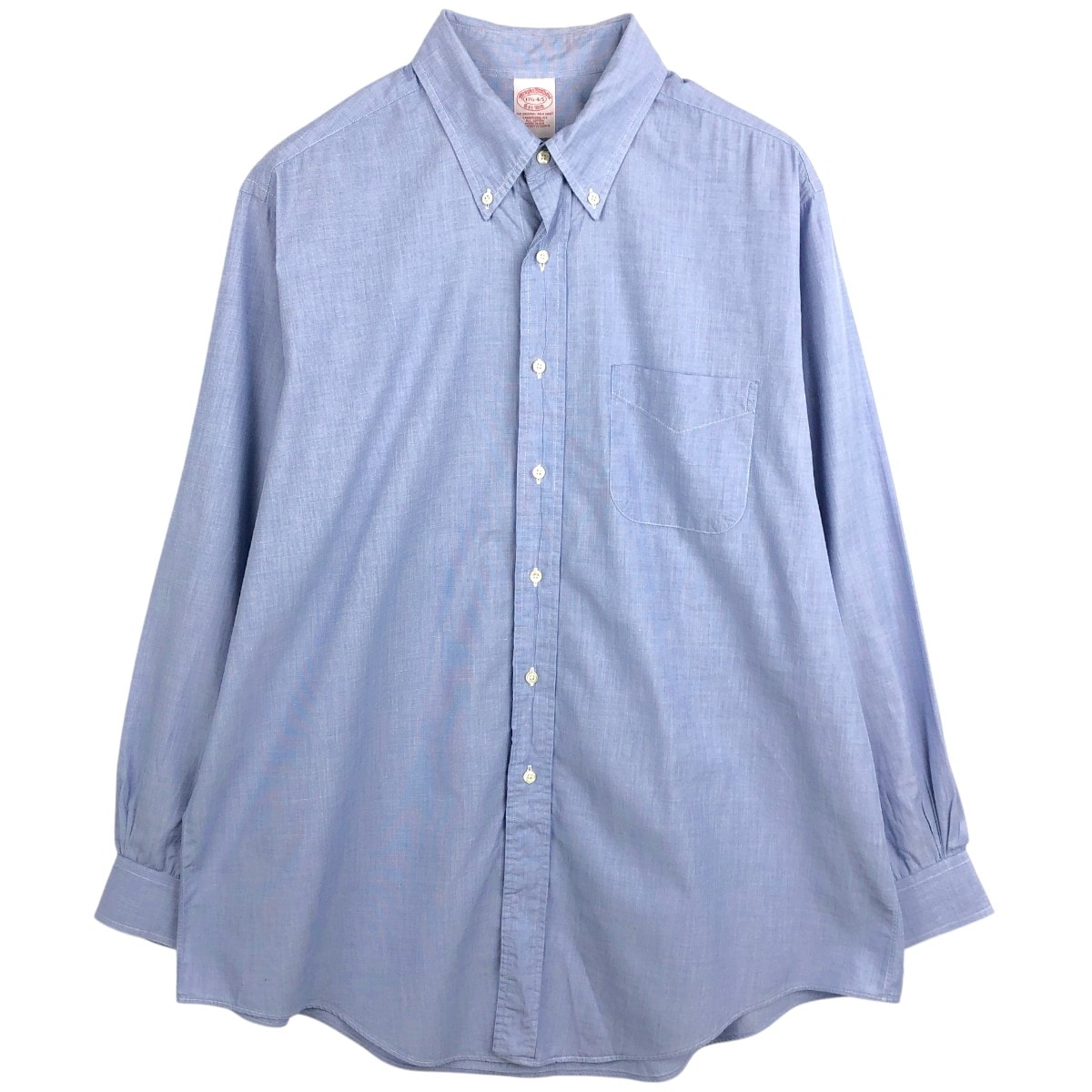 古着 ブルックスブラザーズ Brooks Brothers Est.1818 TRADITIONAL FIT 長袖 ボタンダウンシャツ USA製 メンズXL相当/eaa662771