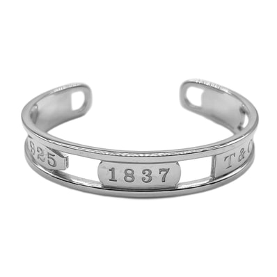 TIFFANY&Co. ティファニー 1837 エレメント カフ バングル
SV925 シルバー 新品仕上済 ユニセックス
【中古】