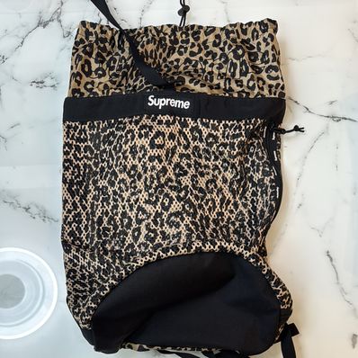 Supreme Mesh Backpack "Leopard"
