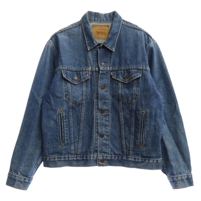 Levi's リーバイス デニムジャケット USA製 ボタン裏刻印 527 70506 デニム ジャケット インディゴブルー系 44【中古】