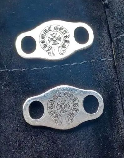 Chrome Hearts Shoe Lace Deter V1 Dubre "Silver"