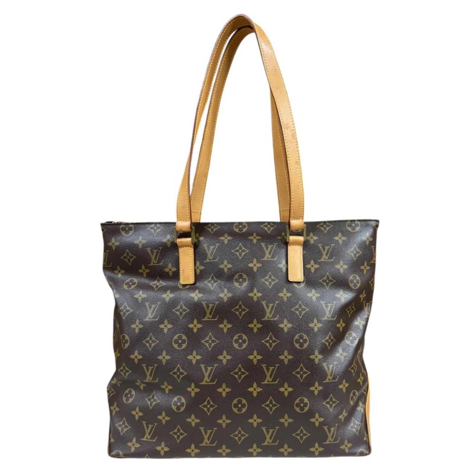 ルイヴィトン カバ メゾ モノグラム トートバッグ モノグラムキャンバス M51151 ブラウン レディース LOUIS VUITTON 中古