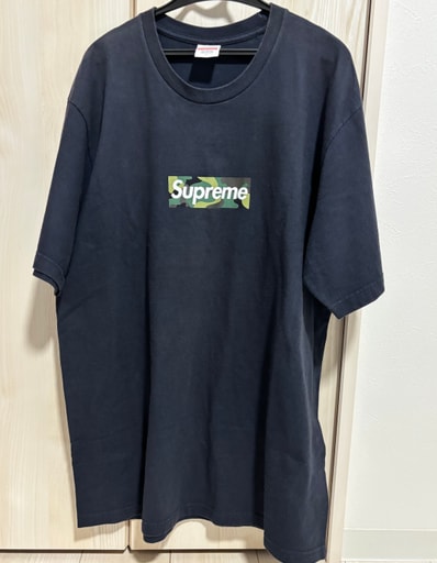 Supreme Box Logo Tee "Navy" (23FW)