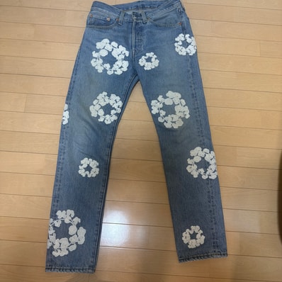 Levi's x Denim Tears The Cotton Wreath Jean "Light Wash"
