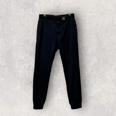 21AW sacai ベルテッド ジョガーパンツ トラックパンツ サイドライン