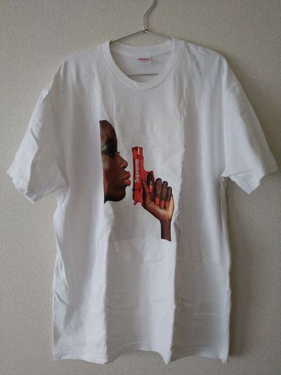 Supreme Water Pistol Tee "White"