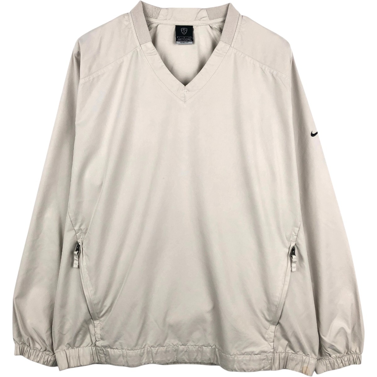 古着 ナイキ NIKE GOLF ゴルフ Vネック ウォームアッププルオーバー メンズL相当/eaa673427