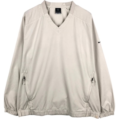 古着 ナイキ NIKE GOLF ゴルフ Vネック ウォームアッププルオーバー メンズL相当/eaa673427