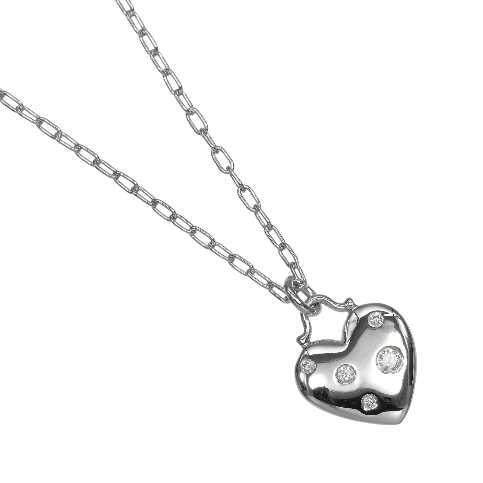 ティファニー センチメンタルハート レディースネックレス