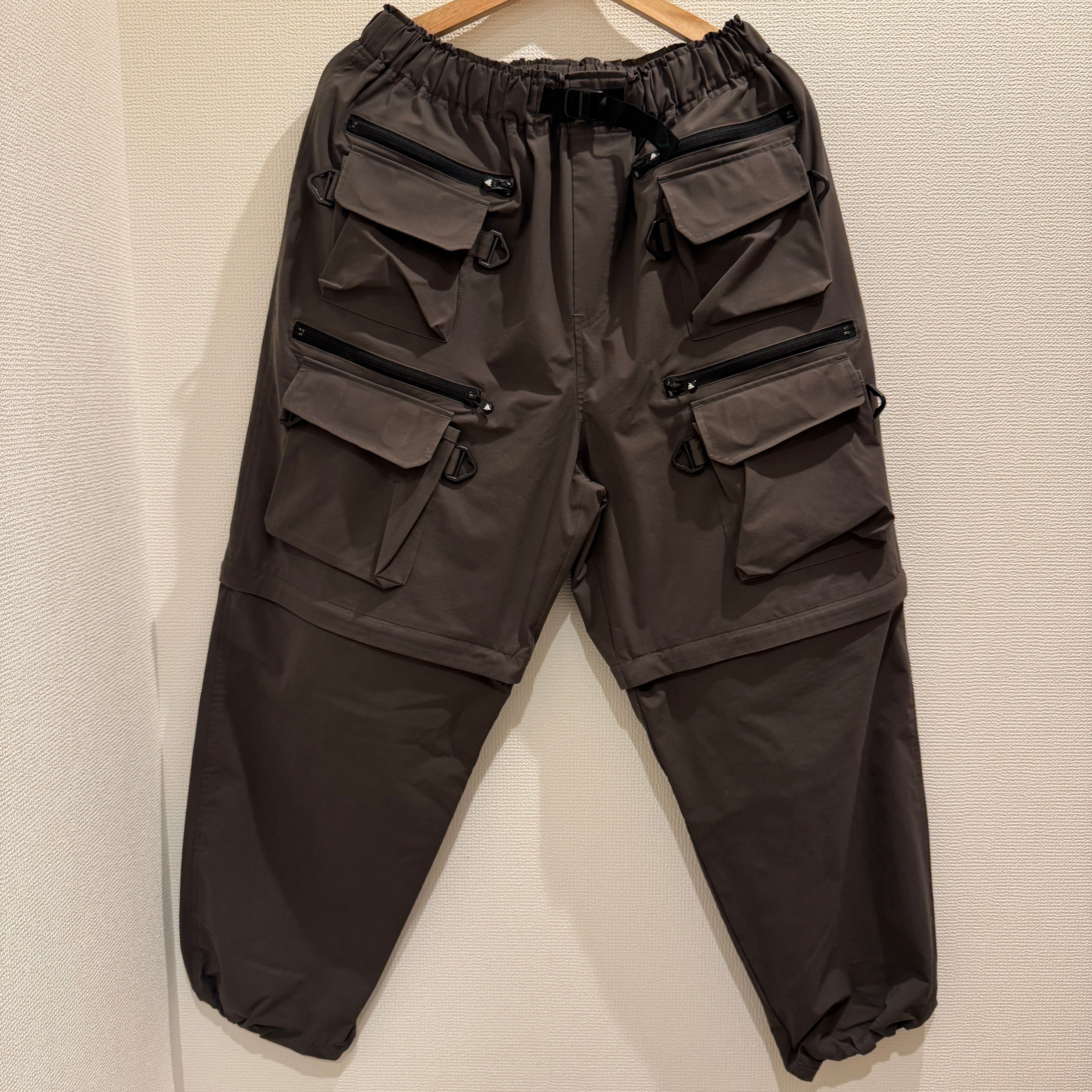 Multi-Pocket Belted 2 Way Pant