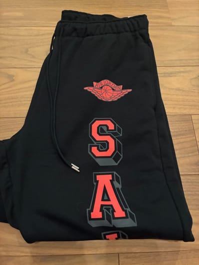 Nike Jordan x SAINT Mxxxxxx M J SM Fleece Pant "Black"
