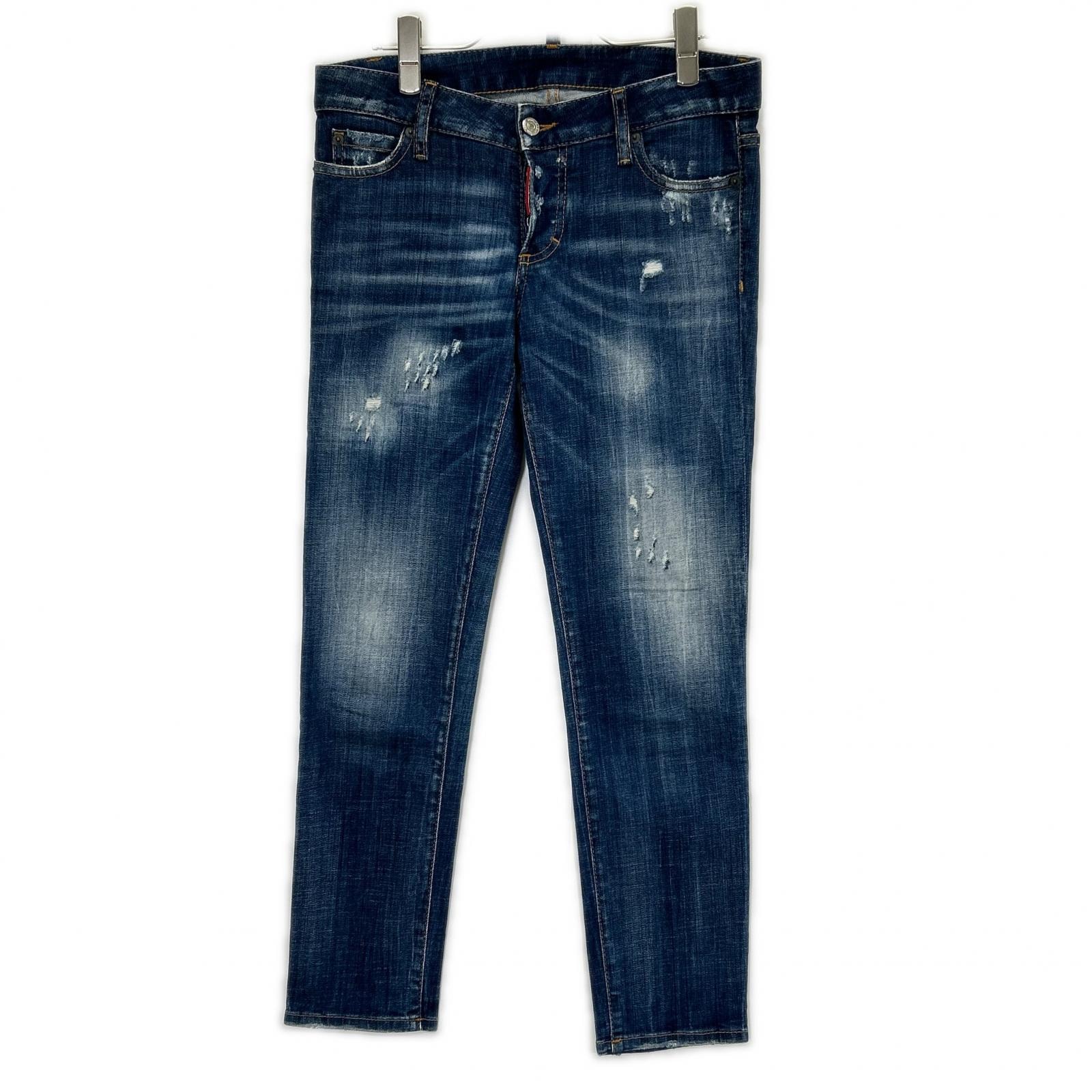 ディースクエアード 20aw s75lb0365 jennifer cropprd jean デニム 38