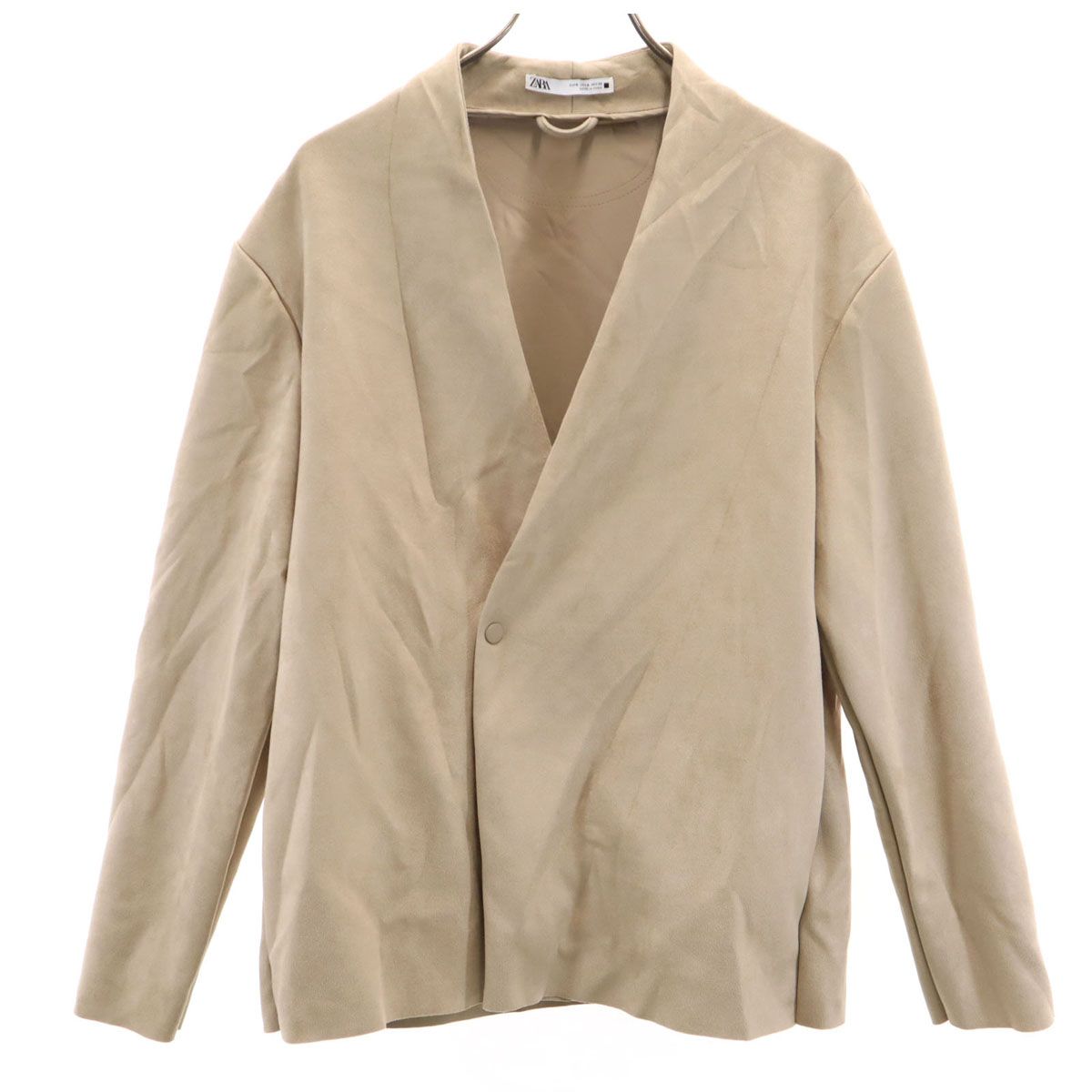 ZARA フェイク スエードレザージャケット