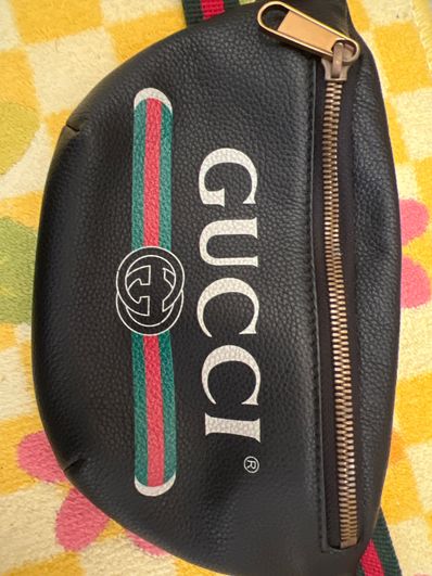 GUCCI プリント スモール ベルトバッグ