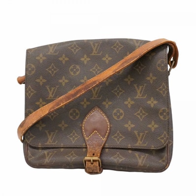 ★最終価格【6db0876】ルイヴィトン ショルダーバッグ モノグラム カルトシエールGM M51252 ブラウン【中古】レディース