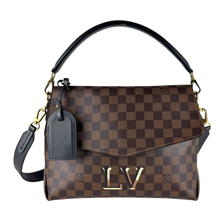 ルイ ヴィトン LOUIS VUITTON ショルダーバッグ ダミエ ボブール ダミエキャンバス エベヌ レディース N40177【中古】 z10657